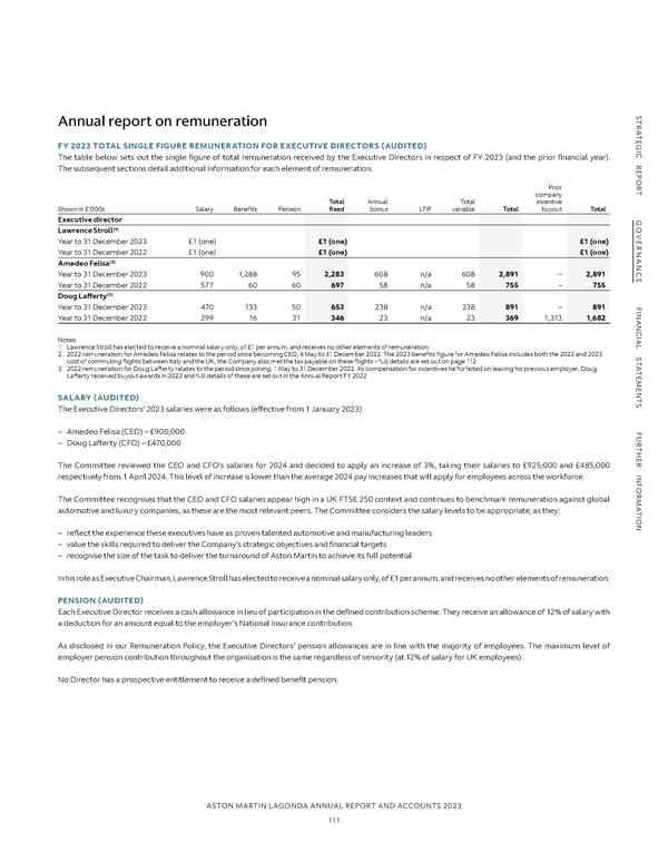 Annual Report and Accounts - Page 113