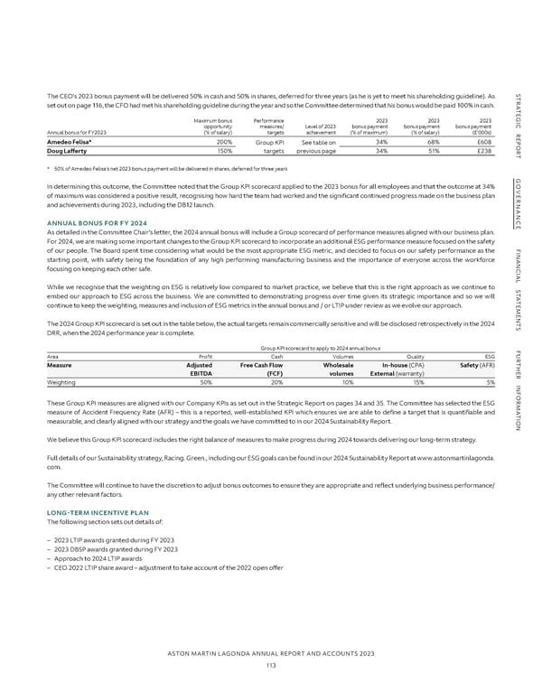 Annual Report and Accounts - Page 115