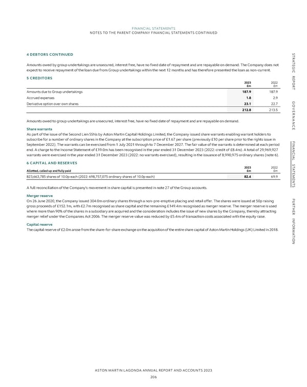 Annual Report and Accounts - Page 208